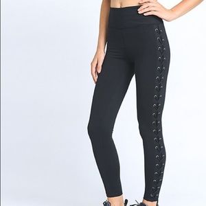 Mono B Lace Up Leggings